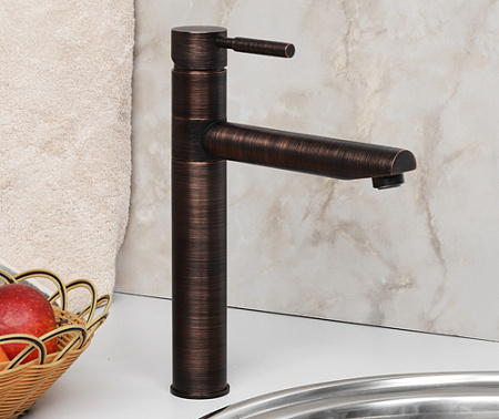 Смеситель  A 8147 для кухни темн. бронза Wasserkraft