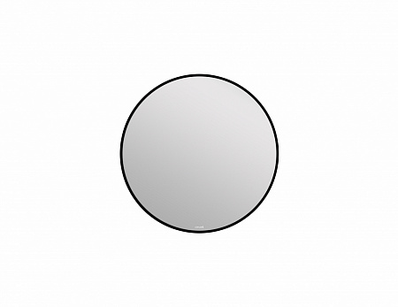 Зеркало Cersanit ECLIPSE smart 60x60 с подсветкой круглое черная рамка